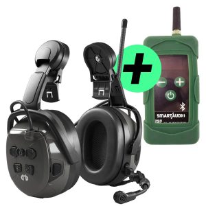 Vollduplex-Intercom-Set mit Gehörschutzheadset für den Forst